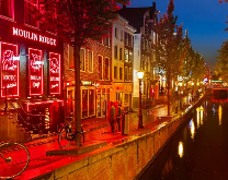 Amsterdam red light district